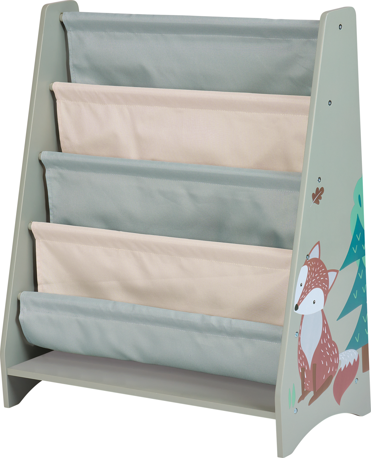 Livarno® Regál na knihy pro děti, 62 x 28 x 72 cm (liška)