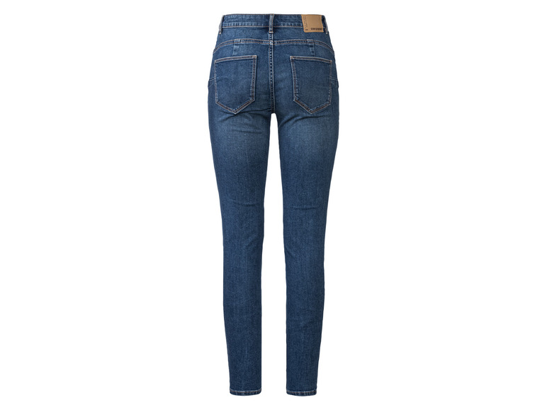 Tmavě modré skinny džíny od Denim Department.