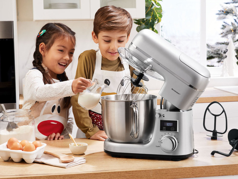 Zobrazit na celou obrazovku SILVERCREST® Kuchyňský robot s váhou SKMW 900 A1, stříbrná - Obrázek 15