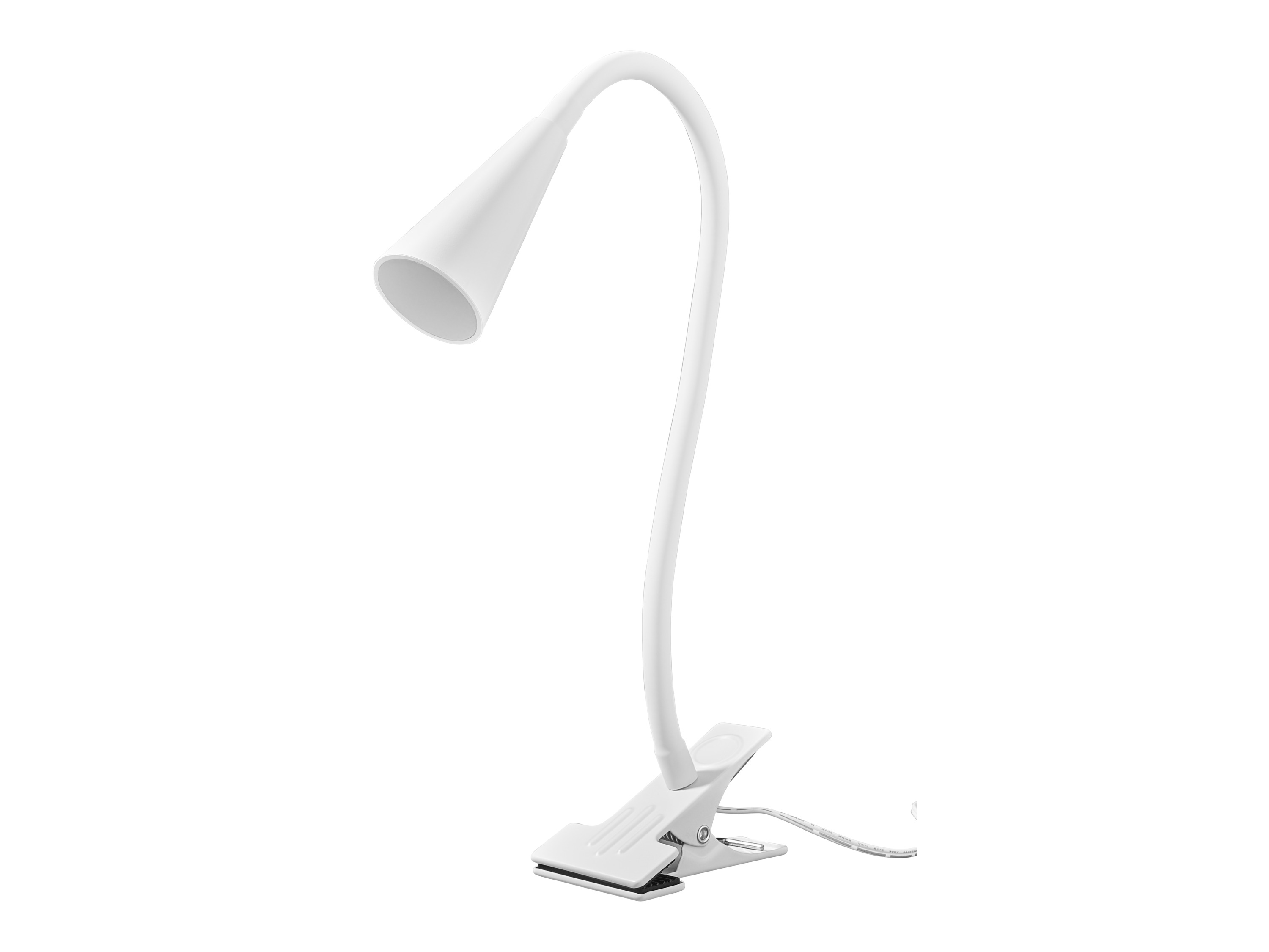 Livarno® Stolní LED lampa Freya (Led lampa se svorkou, bílá)