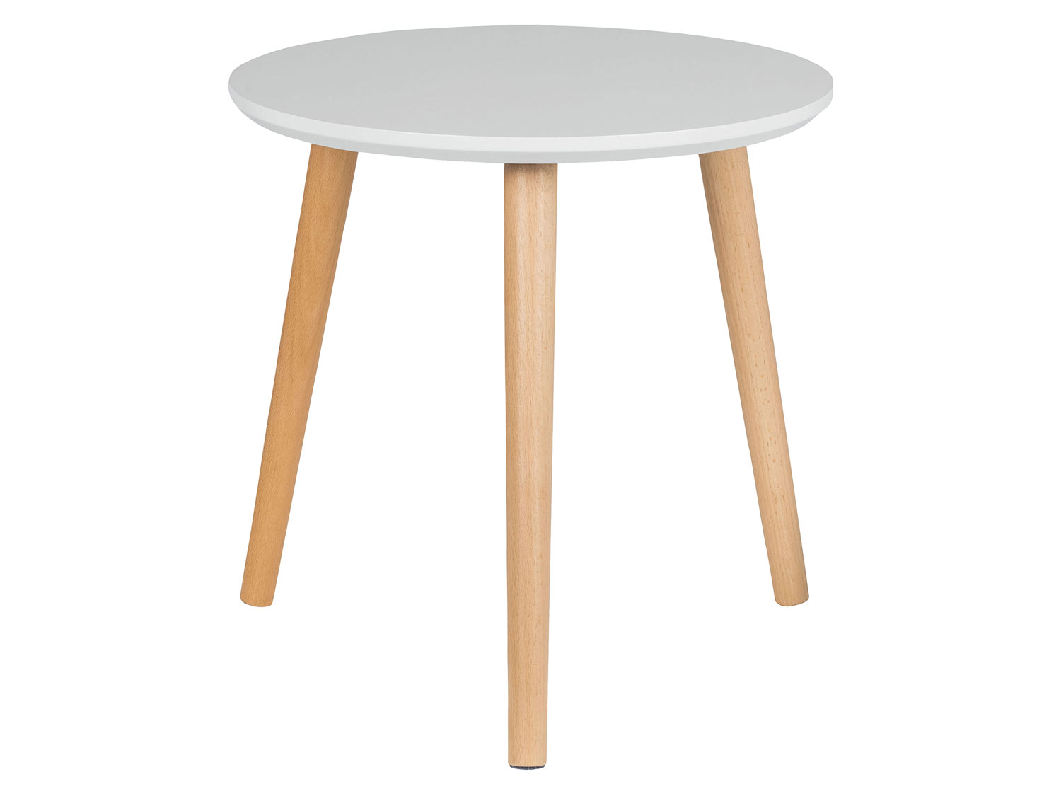 Livarno home Stolek, Ø 40 cm (bílá)