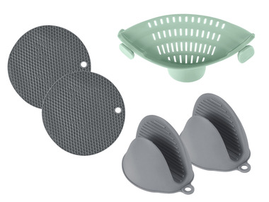 ERNESTO® Silikonová výlevka / Podložka pod hrnec / Chňapka