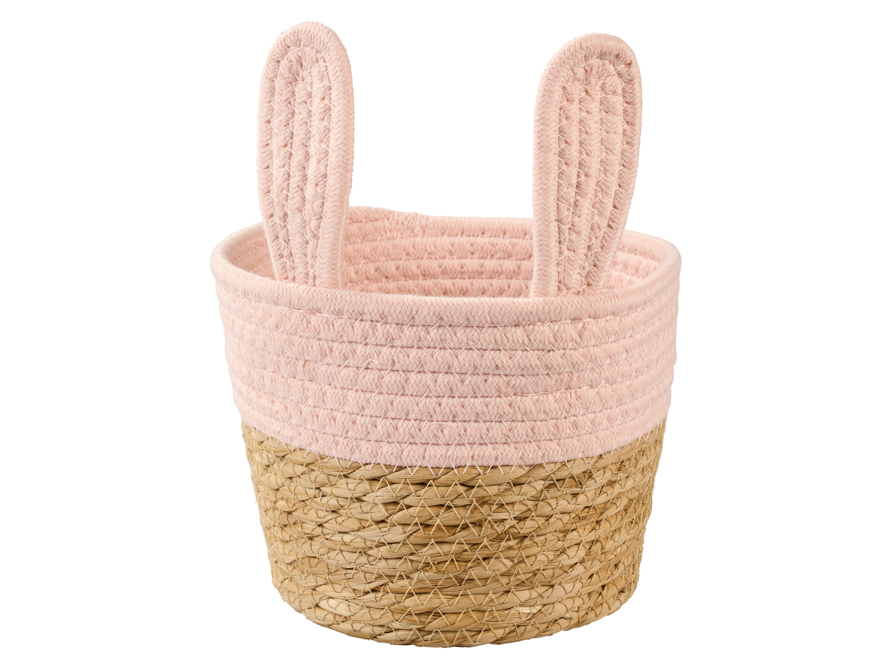 Livarno® Velikonoční úložný koš (světle růžová)