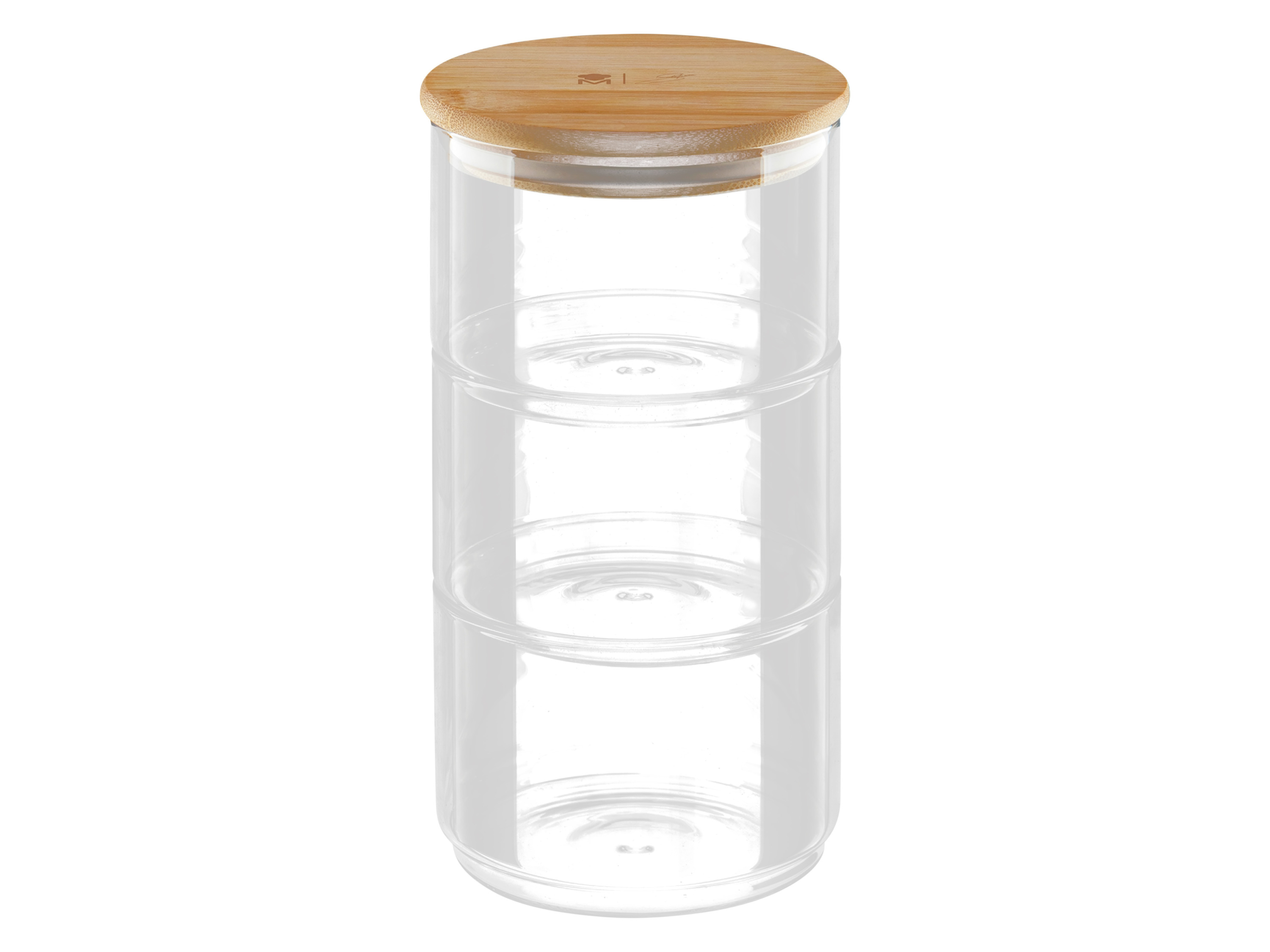 Masterpro Sada dóz na potraviny Stefano Zarrella, 3dílná