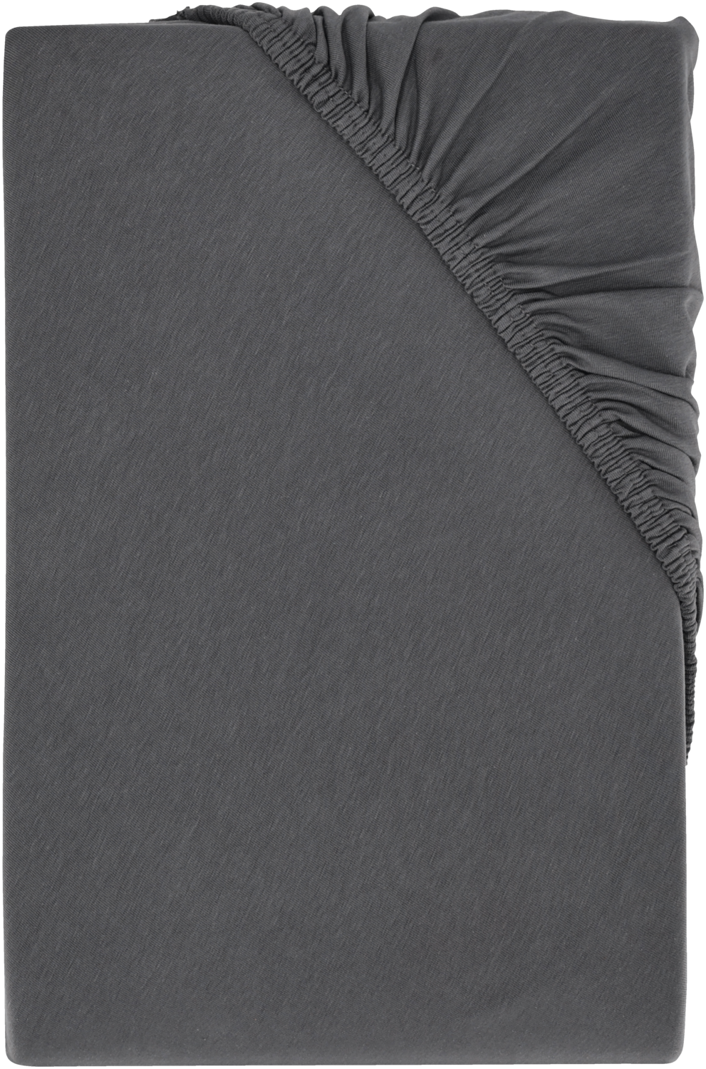 Livarno home Žerzejové napínací prostěradlo, 140–160 x 200 cm (šedá)