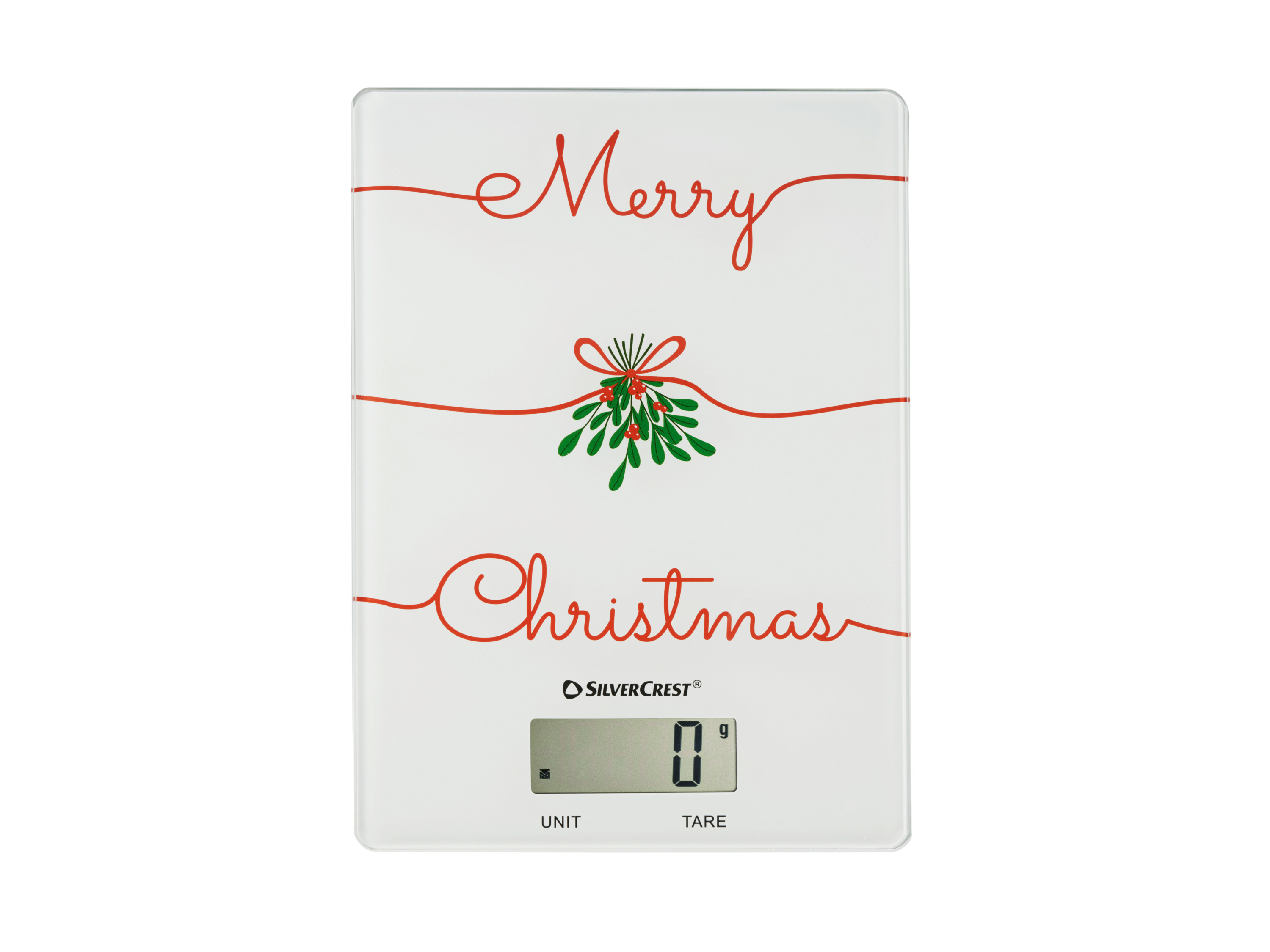 Silvercrest® Digitální kuchyňská váha SKW 5 C1 (Merry Christmas)