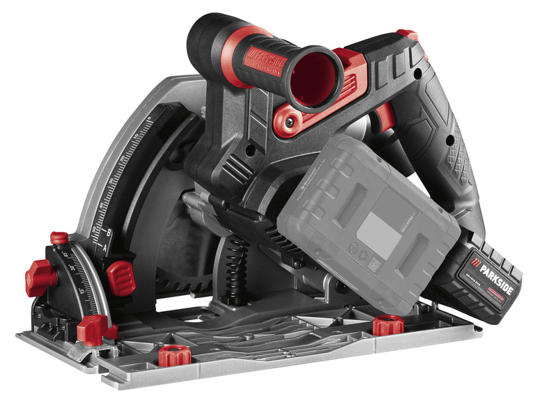  Zobrazit na celou obrazovku PARKSIDE PERFORMANCE® Aku ponorná pila PPTSA 20-Li A1, Smart 8 Ah - Obrázek 3