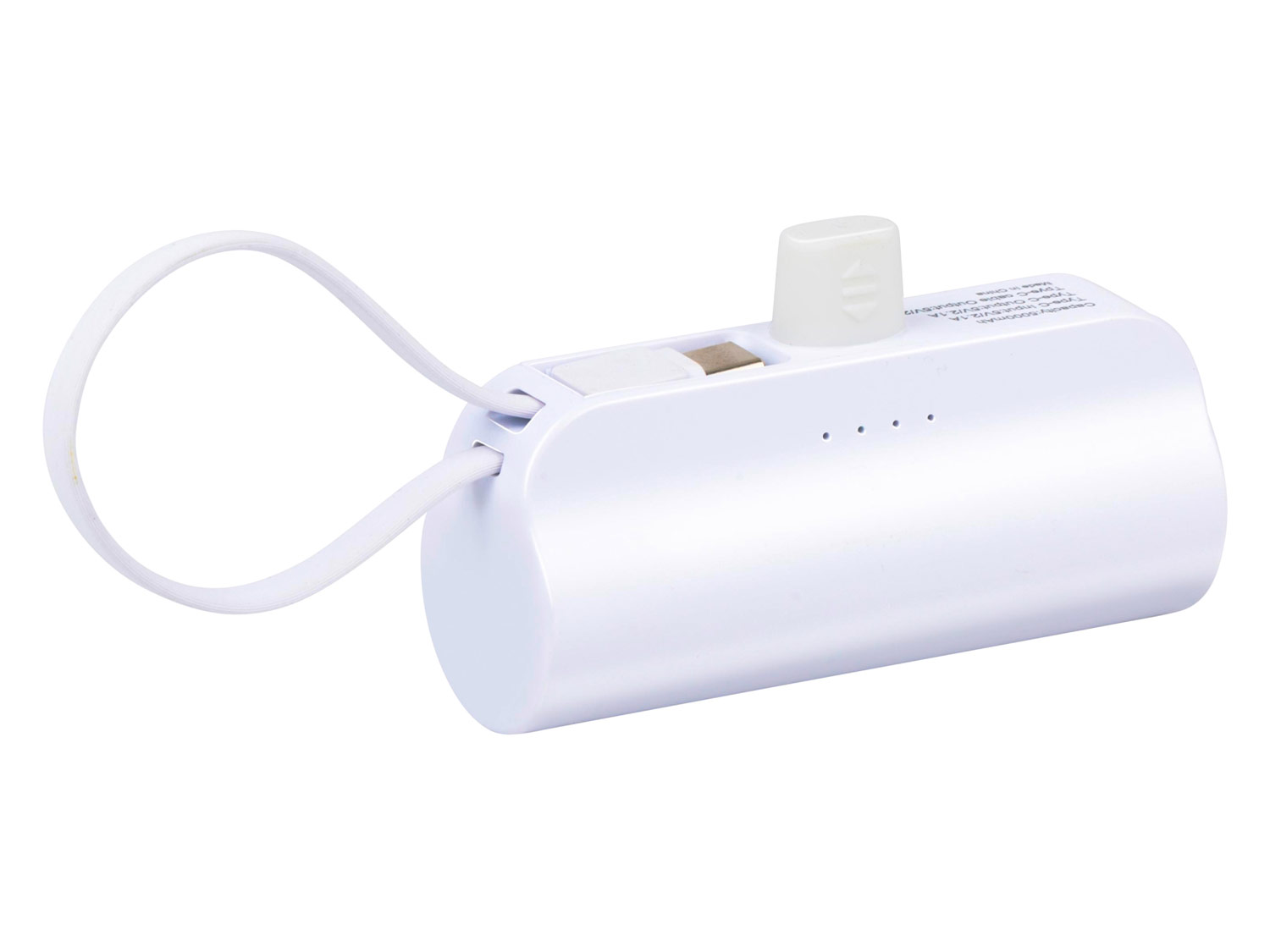 Grundig Powerbanka 5.000 mAh, se stojánkem (bílá)