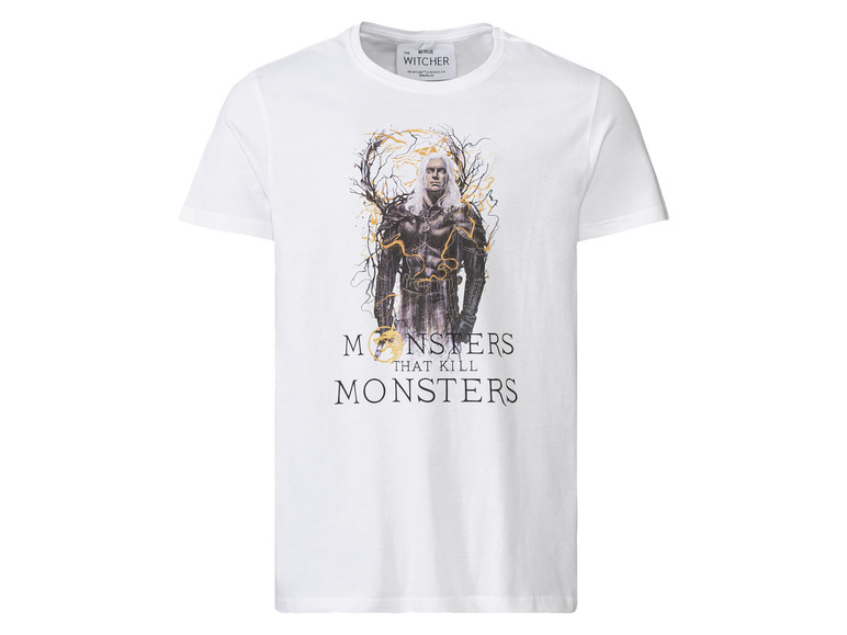  Zobrazit na celou obrazovku Pánské triko Stranger Things / The Witcher / La Casa de Papel - Obrázek 4