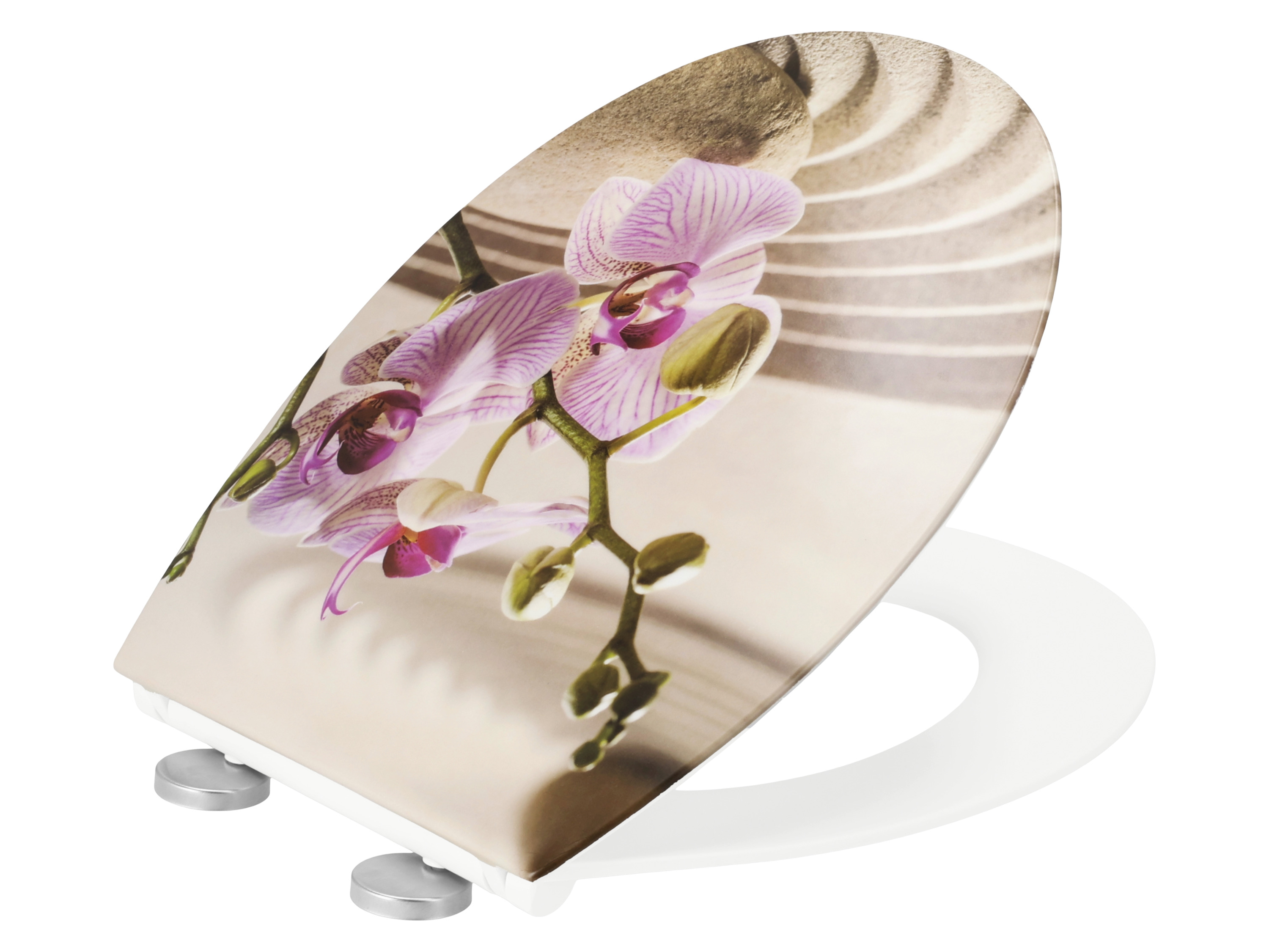 Livarno® Záchodové prkénko z duroplastu Premium (orchidej)