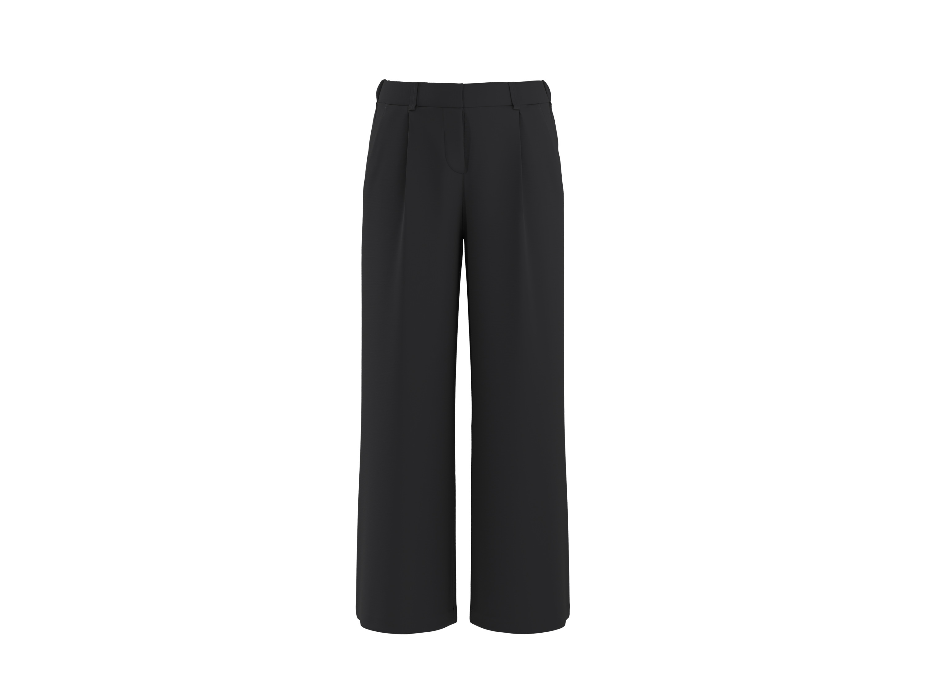 Esmara® Dámské kalhoty "Wide Leg" (černá, S (36/38))