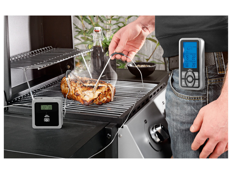  Zobrazit na celou obrazovku GRILLMEISTER Bezdrátový grilovací teploměr GFGT 433 B2 / Bluetooth GTGT 2.4 A2 - Obrázek 2