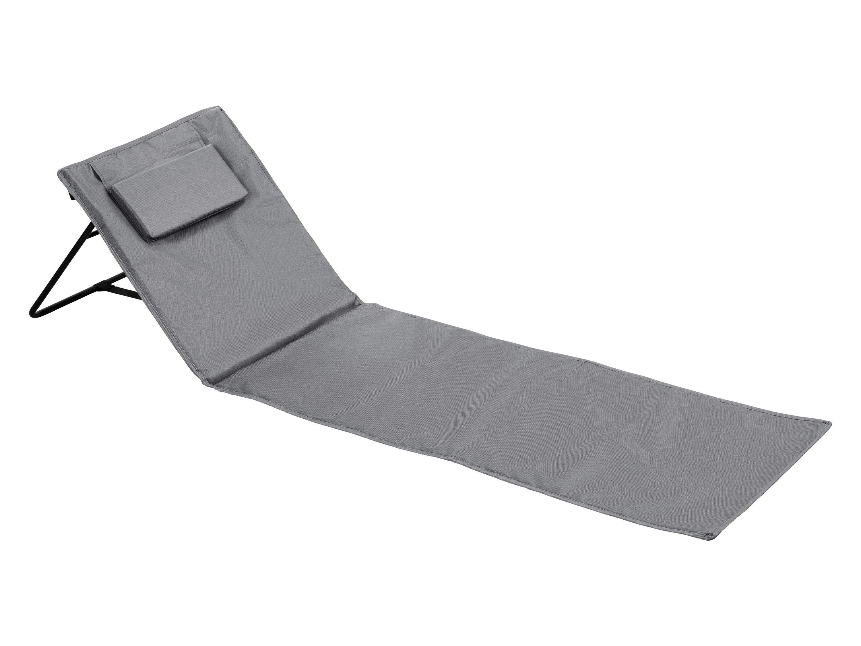 Crivit Kempinková podložka s opěradlem (šedá)