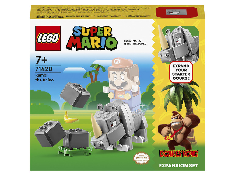  Zobrazit na celou obrazovku LEGO 71420 Nosorožec Rambi – rozšiřující set - Obrázek 1