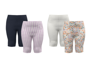 lupilu® Dívčí capri legíny, 2 kusy