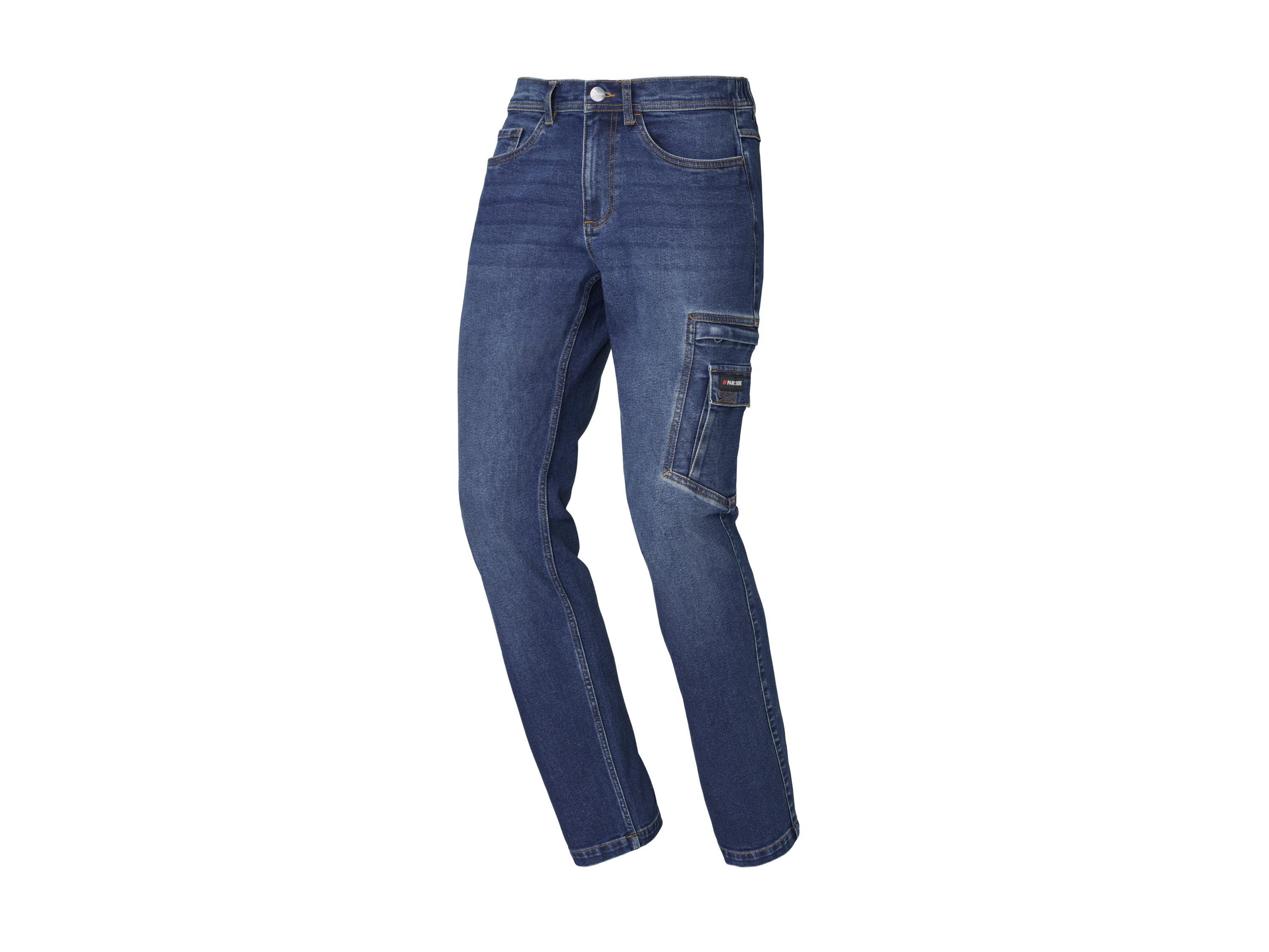 Parkside® Pánské džínové pracovní kalhoty (modrá, 50 (34/32))