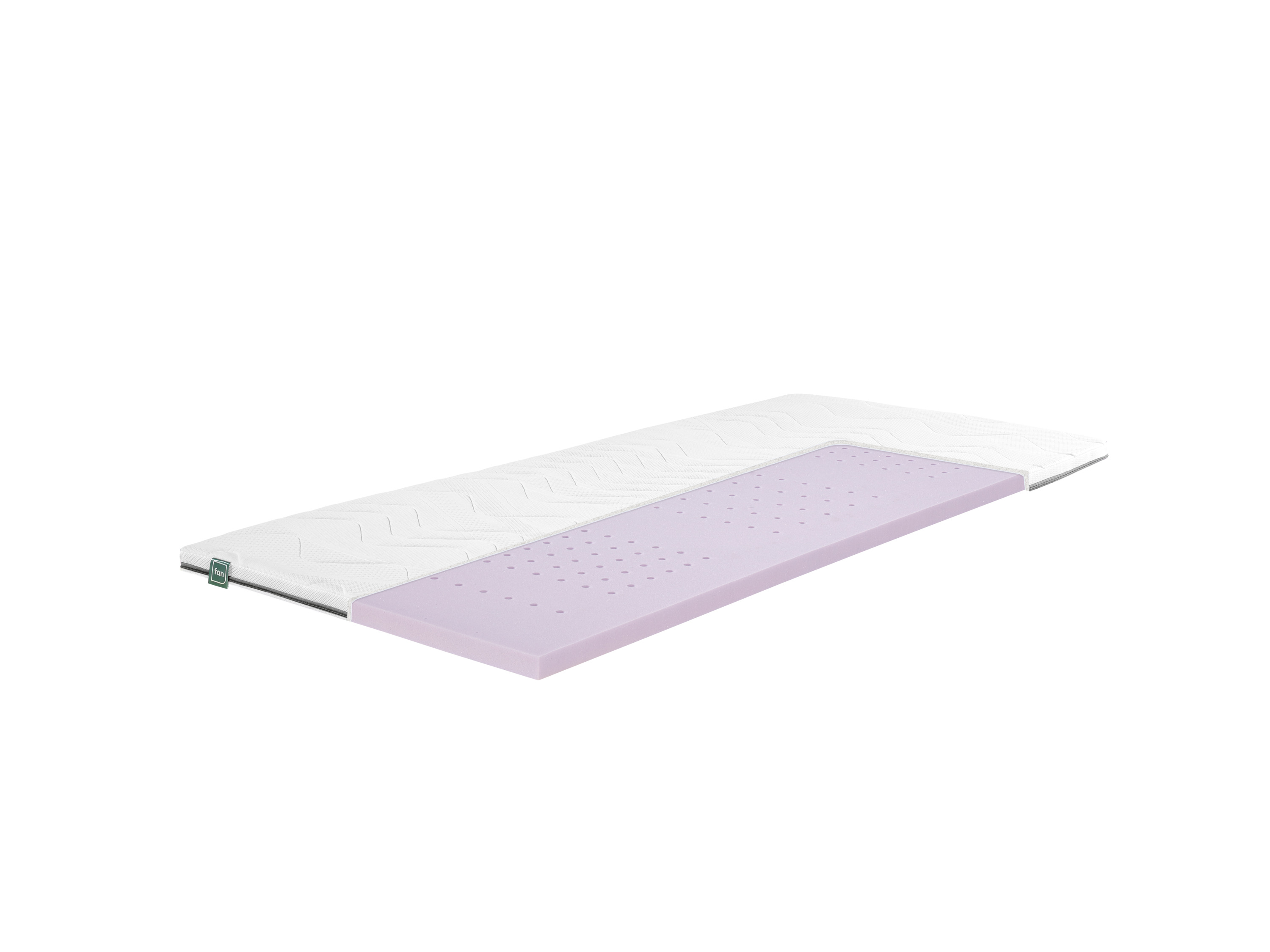 f.a.n. 7zónová vrchní matrace z hybridní pěny »fan Flex Side Clima« (H3, 120 x 200 cm)