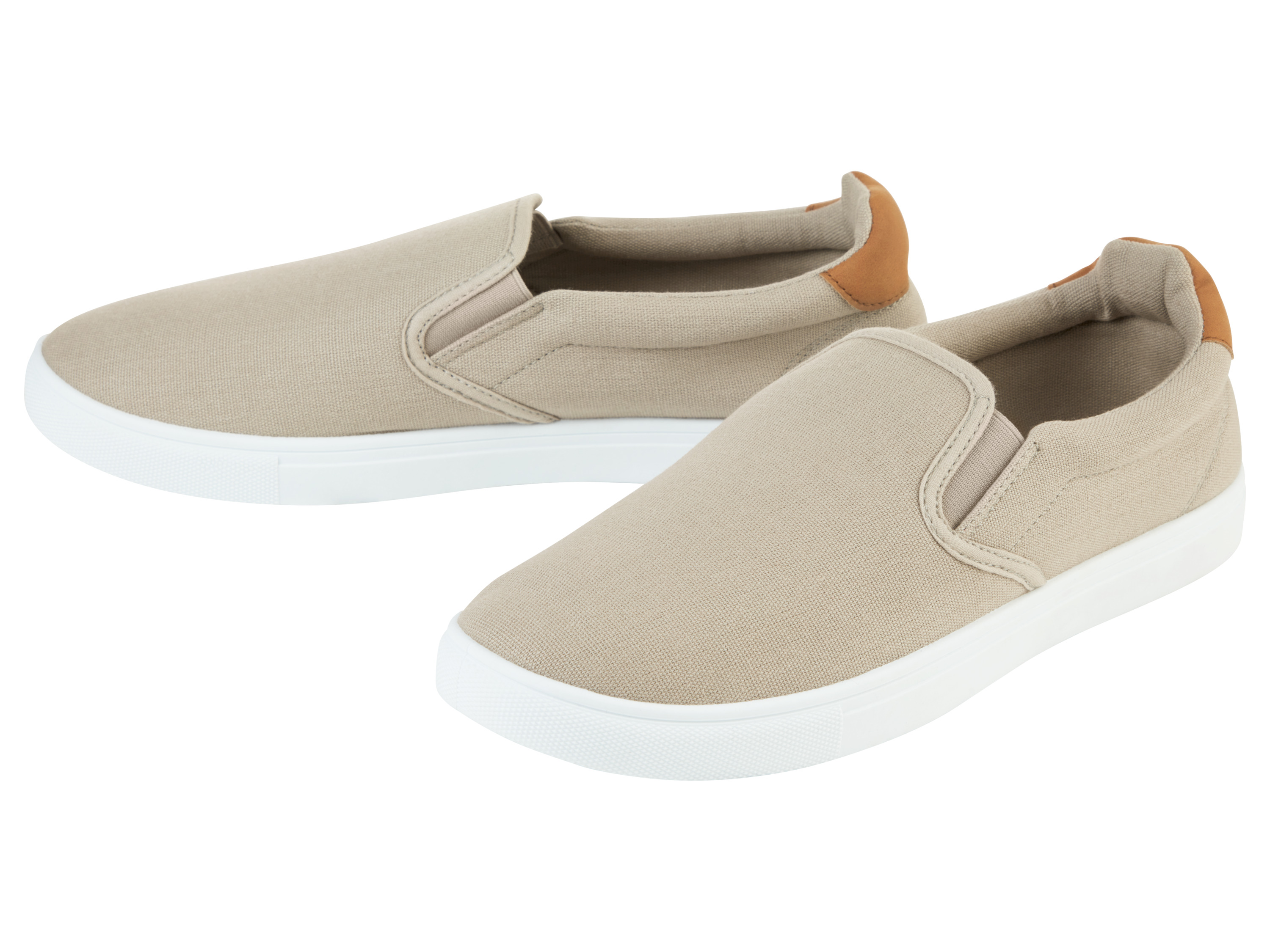 Livergy® Pánská volnočasová obuv, s bavlnou (khaki, 43)