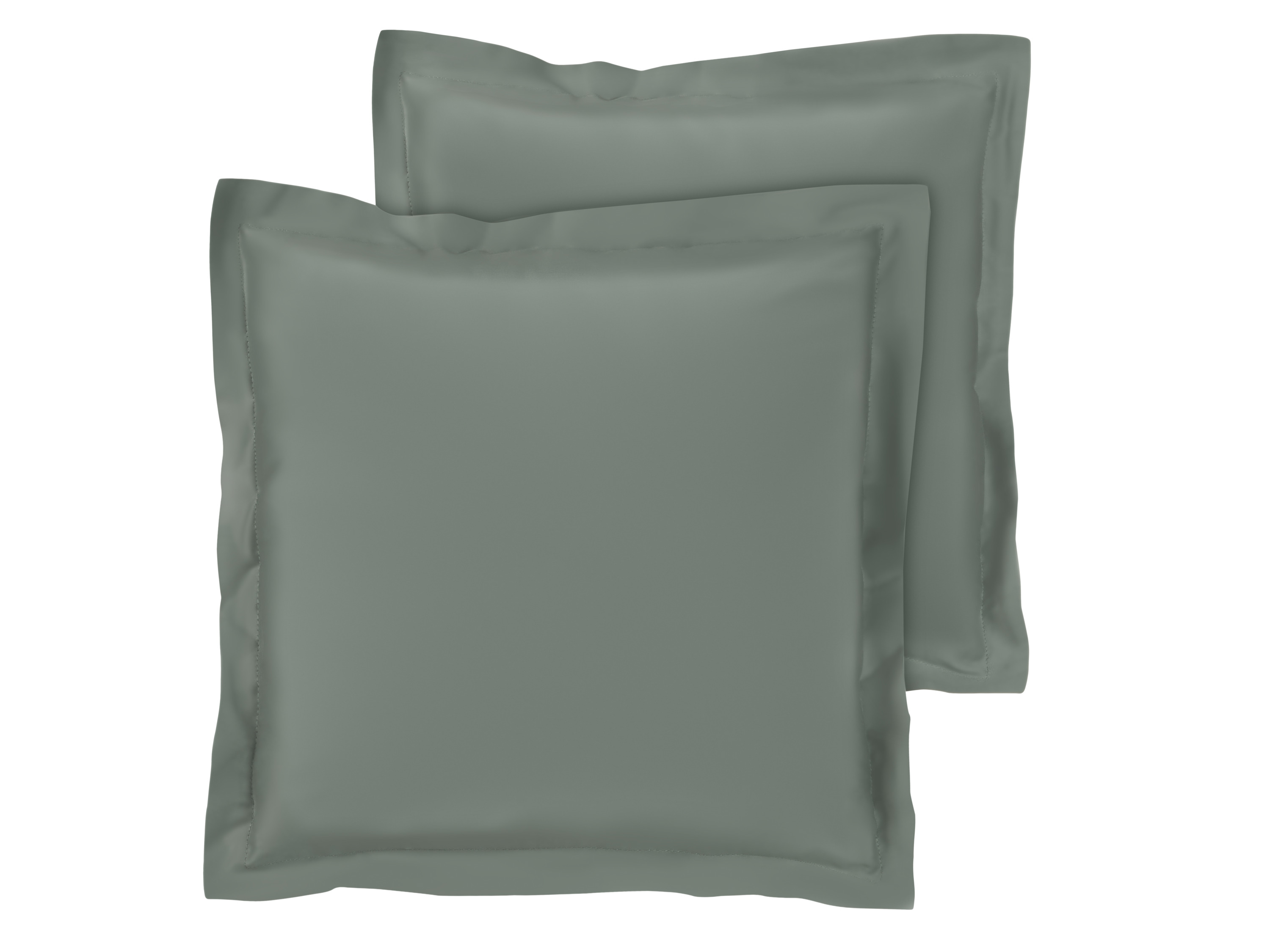 LivarnoÂ® SatĂ©novĂ˝ potah na polĹˇtĂˇĹ™, 60 x 50 cm, 2 kusy (zelenĂˇ)