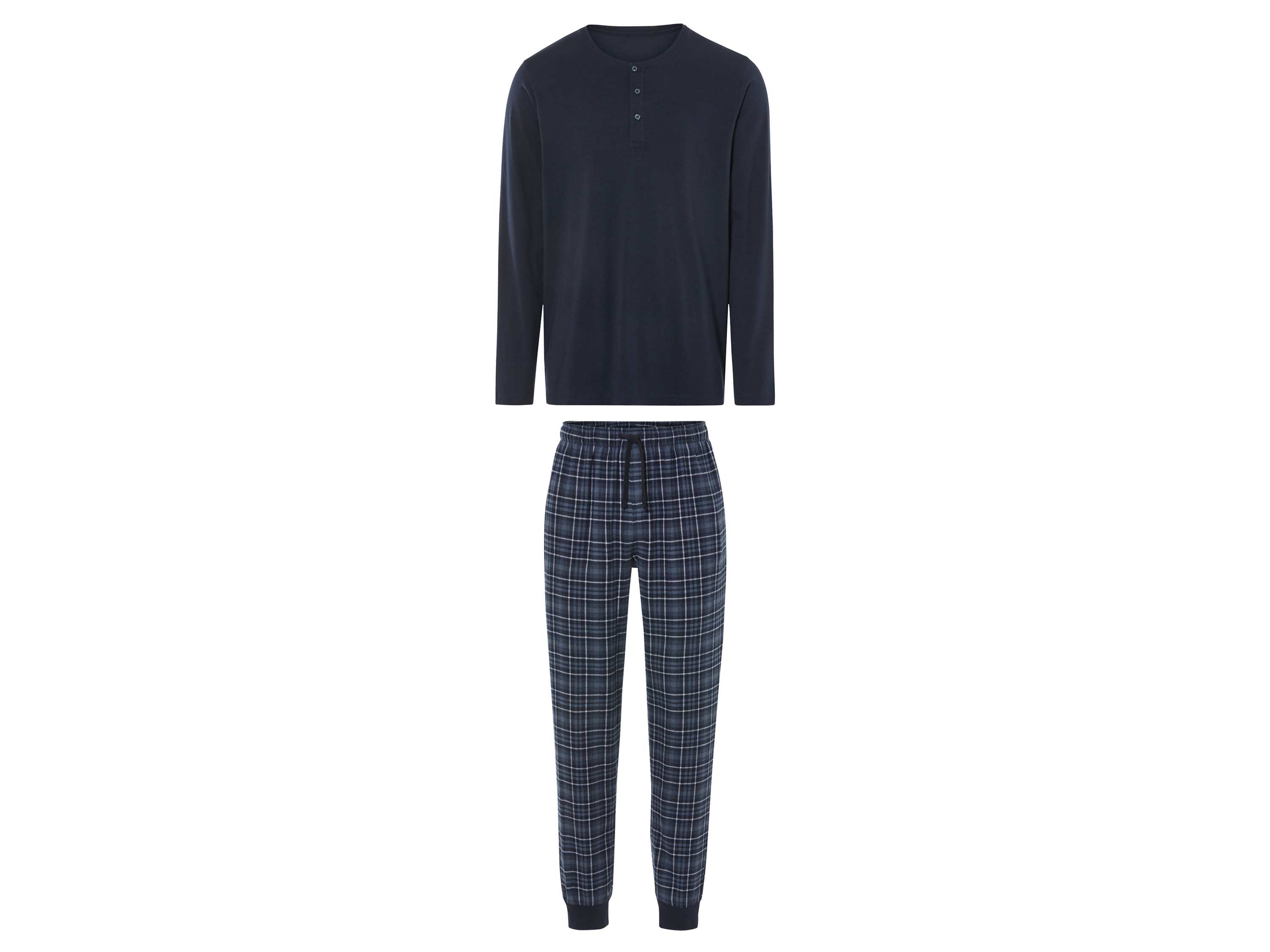 Livergy® Pánské pyžamo (XL (56/58), navy modrá)
