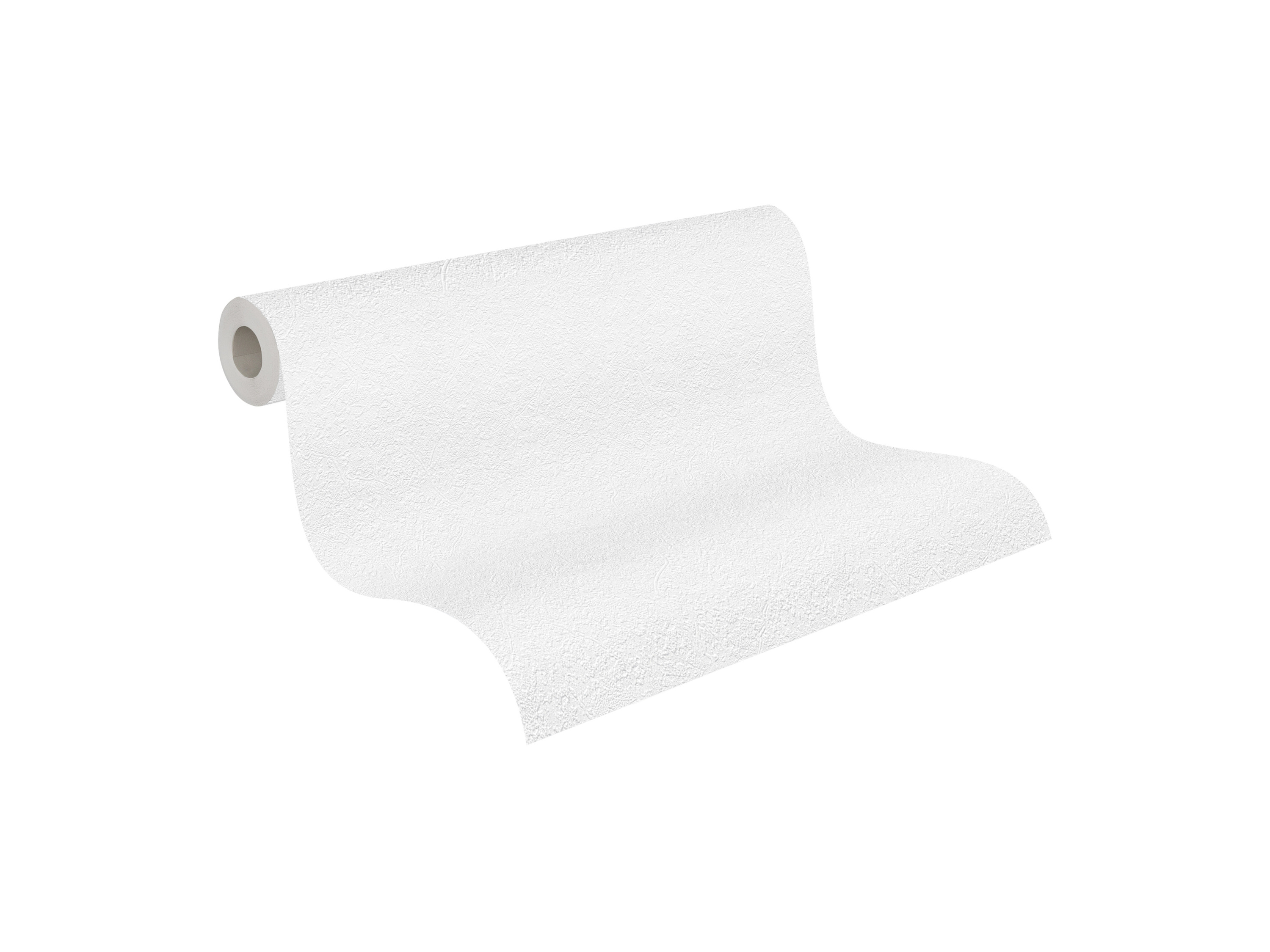 AS Création Přetíratelná strukturní vliesová tapeta (Struktura omítky, bílá, 10,05 x 0,53 m)