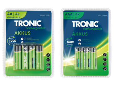 TRONIC® Nabíjecí baterie