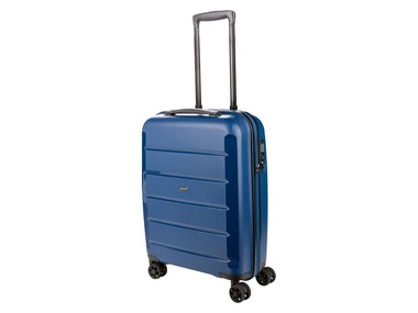 TOPMOVE® Skořepinový kufr, modrá, 30 l