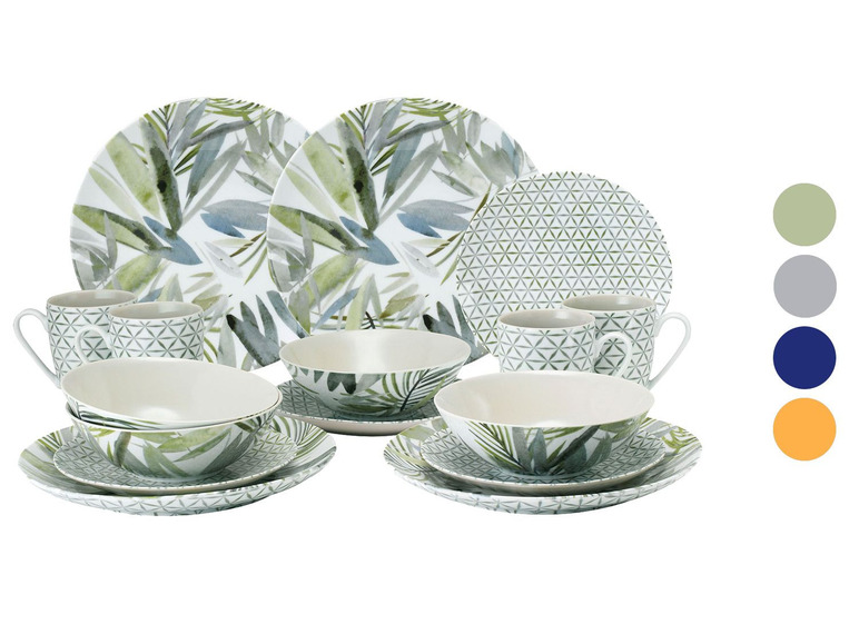 vanWell Porcelánový jídelní servis, 16dílný