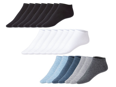 LIVERGY® Pánské nízké ponožky BIO, 7 párů