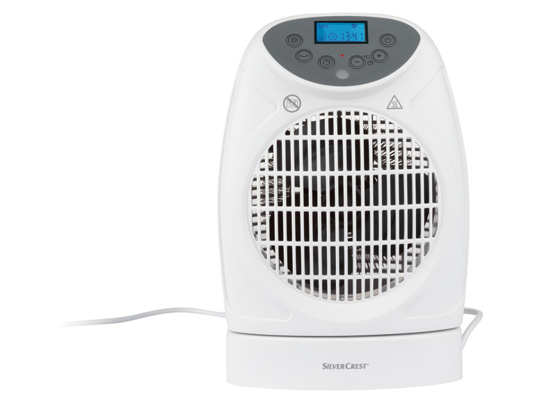 SILVERCREST® Horkovzdušný ventilátor s dálkovým ovládáním SHLF 2000 D3