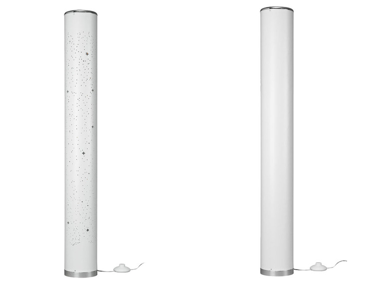 Livarno Home Stojací LED lampa s dálkovým ovládáním