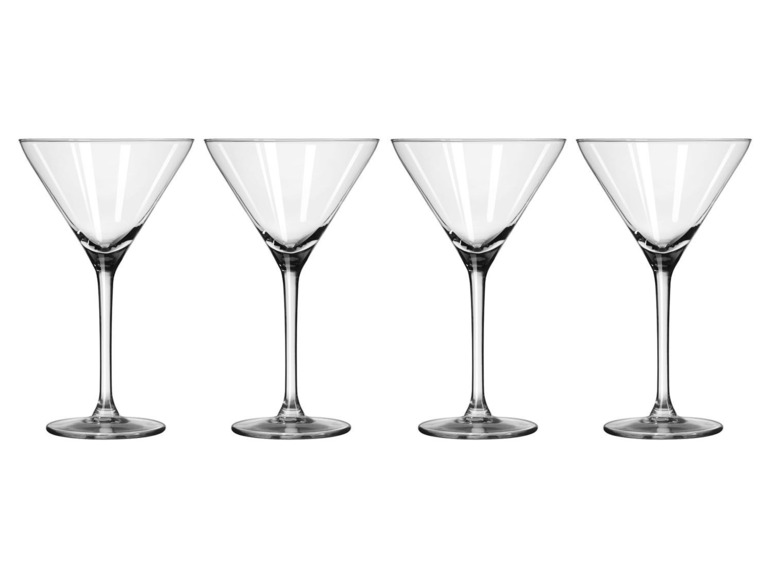LIBBEY Sada sklenic na koktejl Martini, 4dílná
