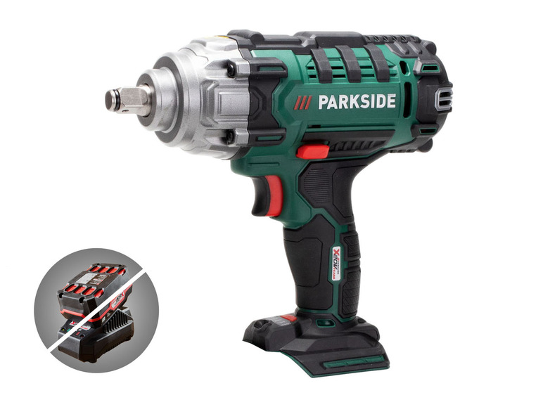 PARKSIDE® Aku rázový utahovák na kola auta PASSK 20-Li A1