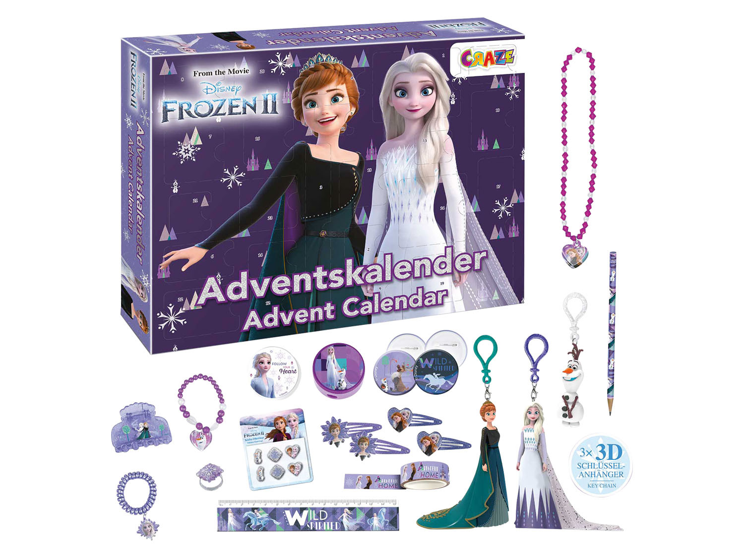 craze adventni kalendar ledove kralovstvi minnie mou