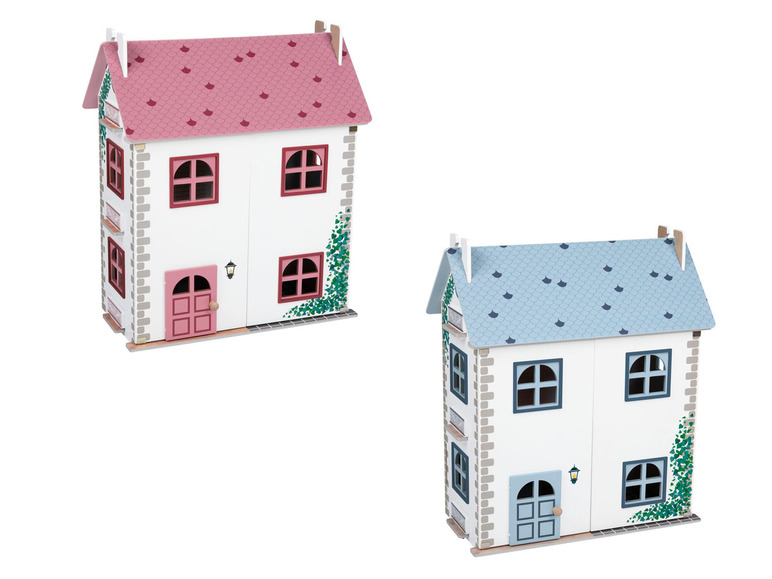 PLAYTIVE® Dřevěný domeček pro panenky