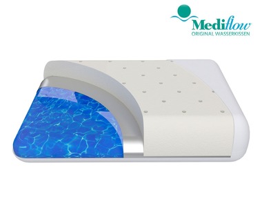 Mediflow Vodní polštář s paměťovou pěnou