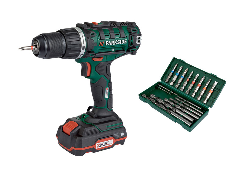PARKSIDE® Aku vrtací šroubovák PABS 20-Li E6