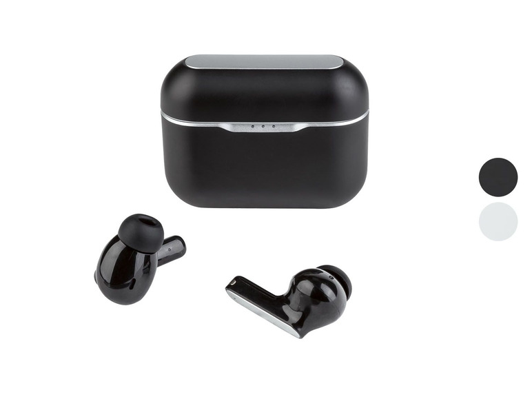 SILVERCREST® Bezdrátová sluchátka In-Ear True Wireless ANC STSK A4 A1