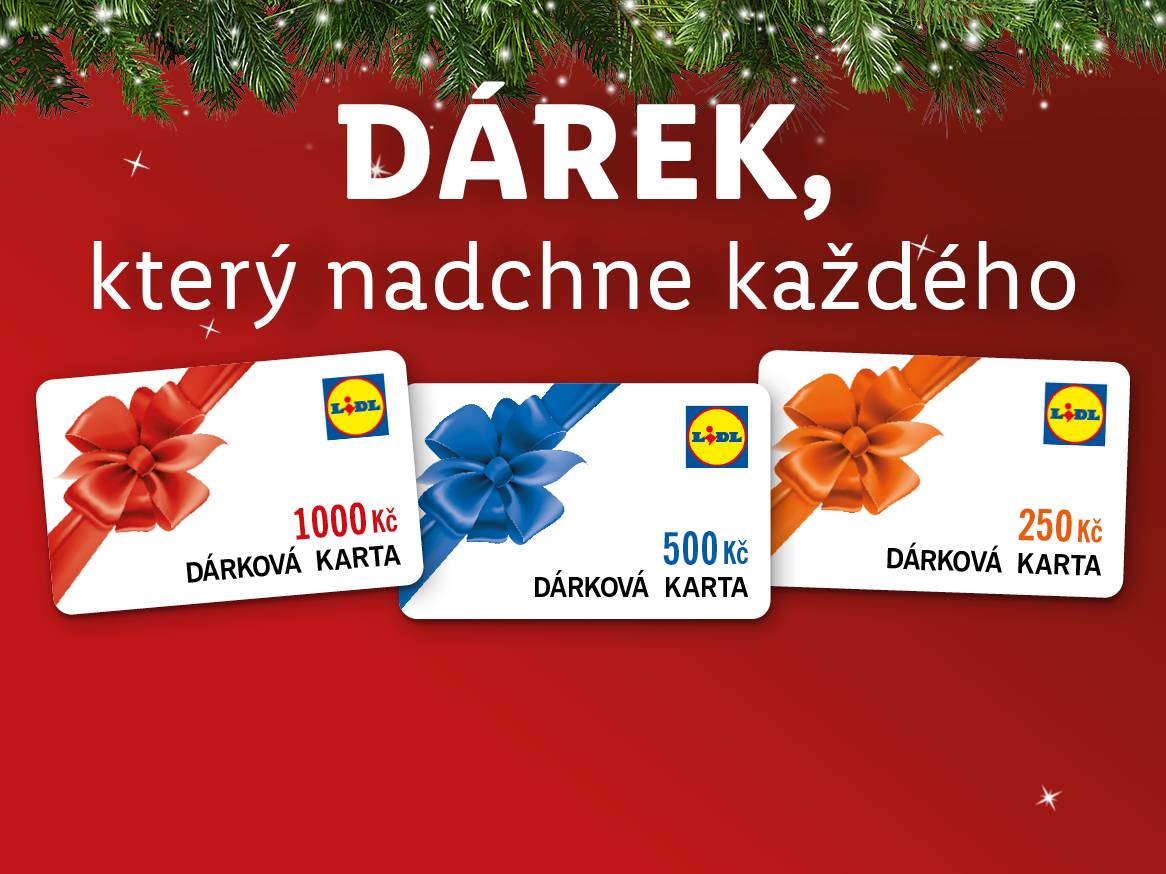 Dárková karta Lidl