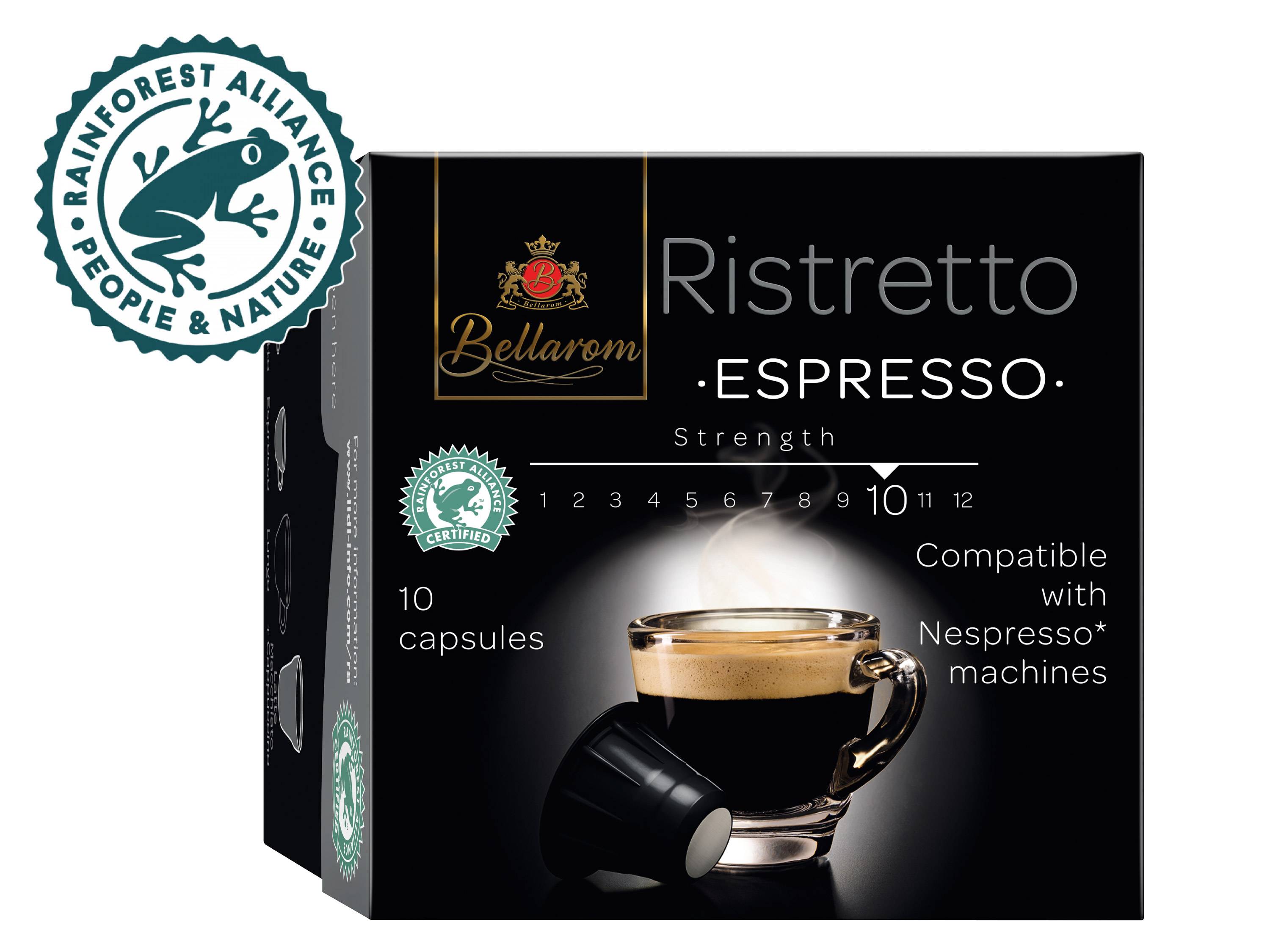 Kávové kapsle Ristretto