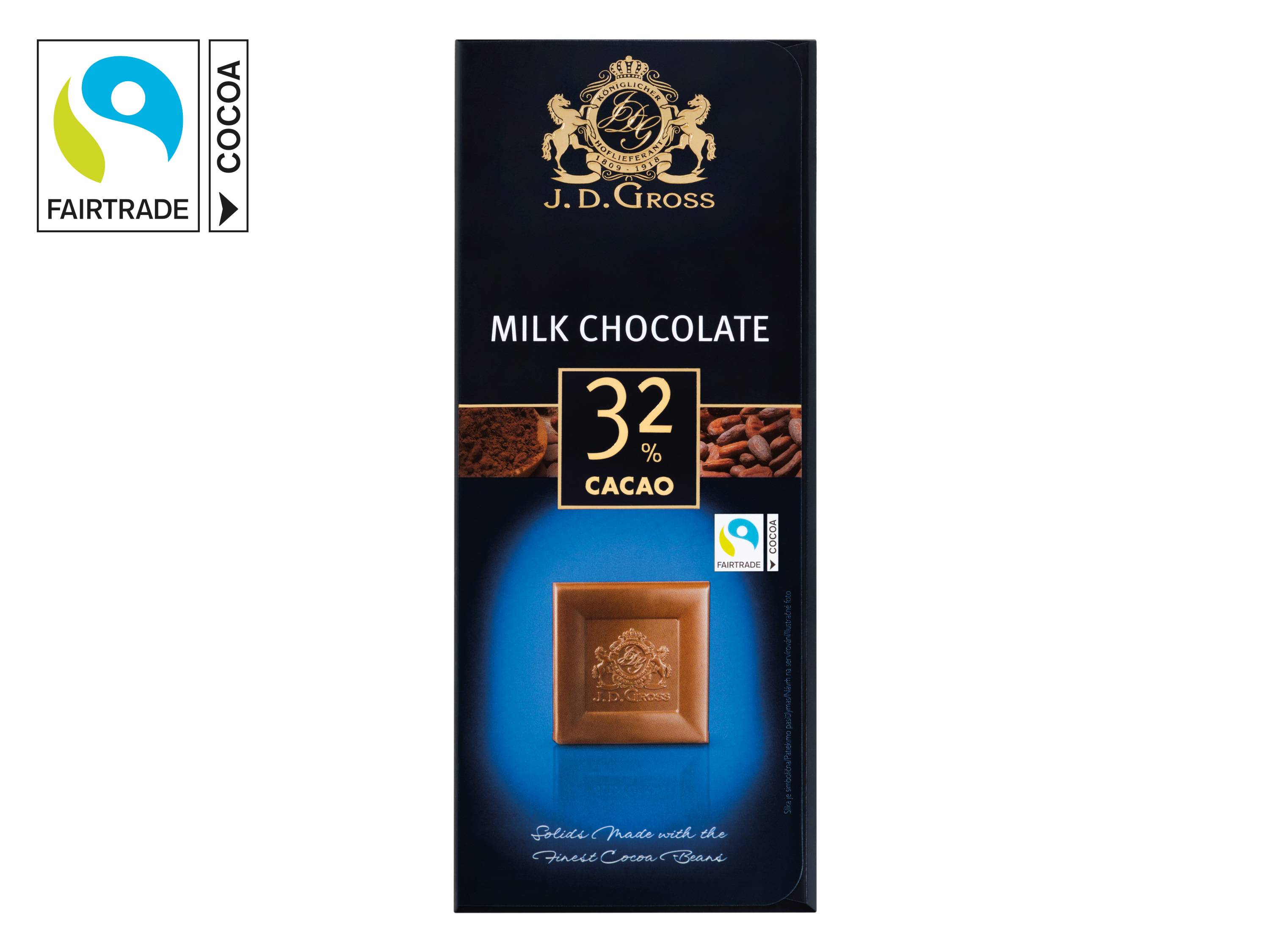 Mléčná čokoláda 32 %