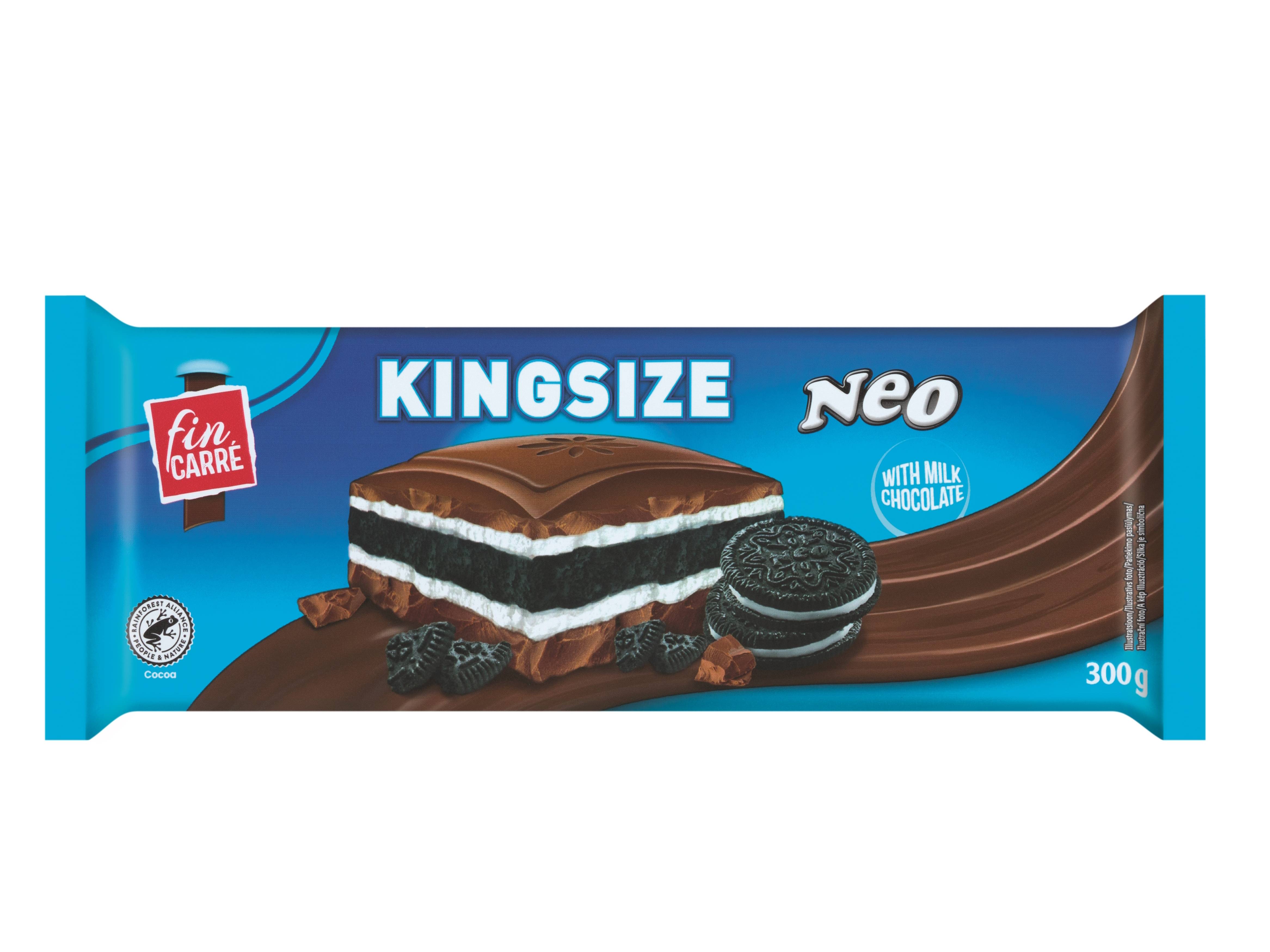 Kingsize Mléčná čokoláda Neo
