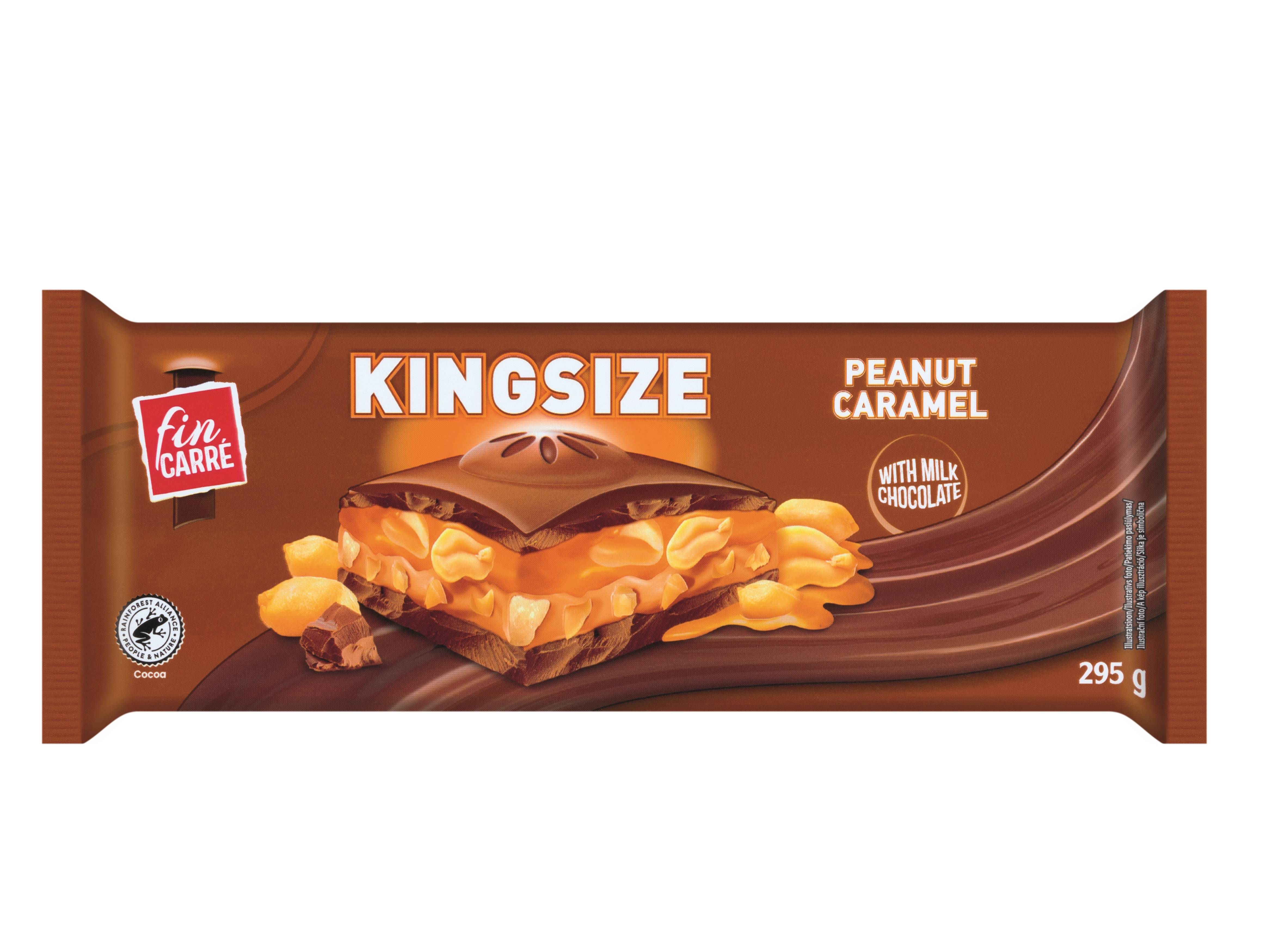 Kingsize Mléčná čokoláda s arašídy