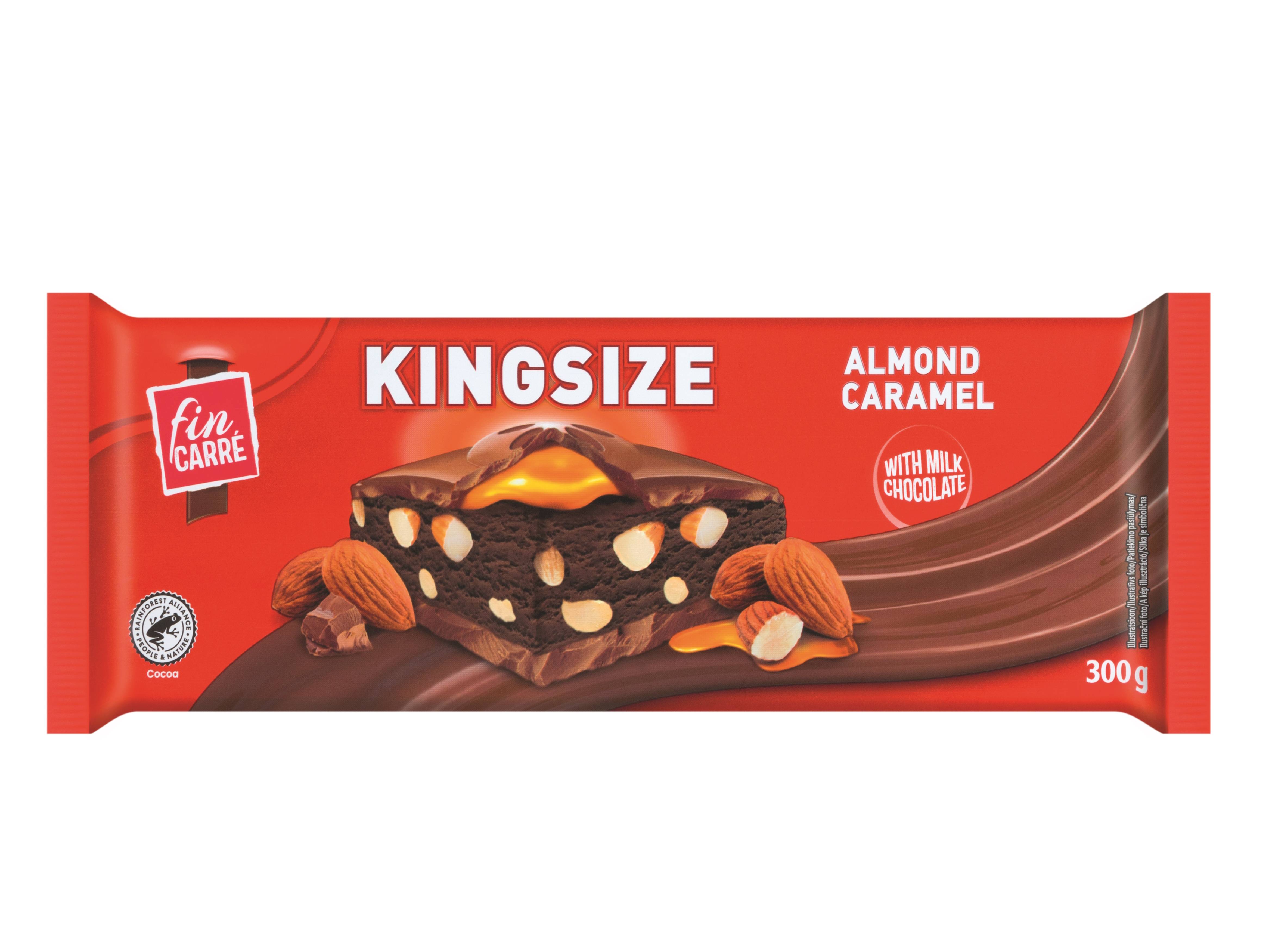 Kingsize Mléčná čokoláda s mandlemi