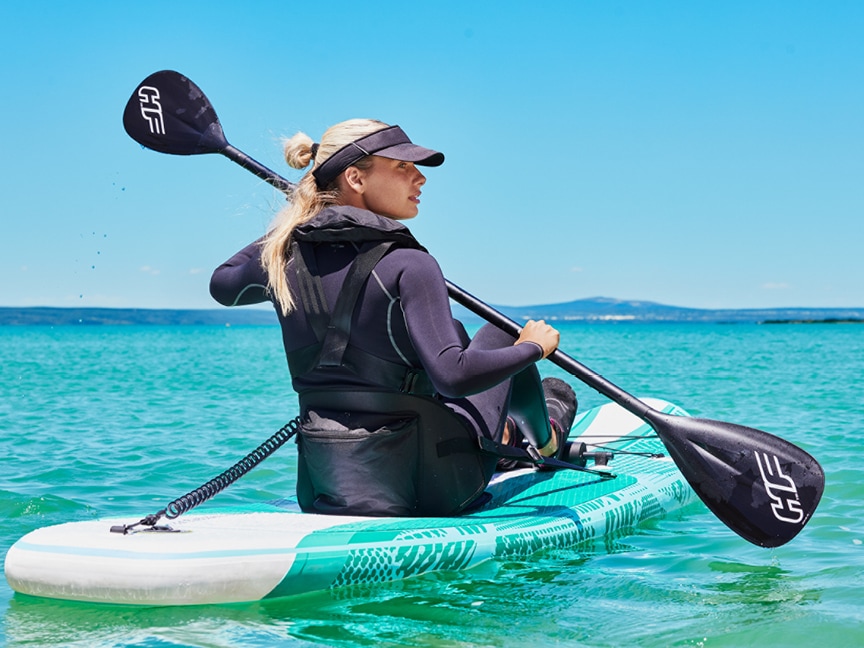 Vodní zábava na paddleboardu