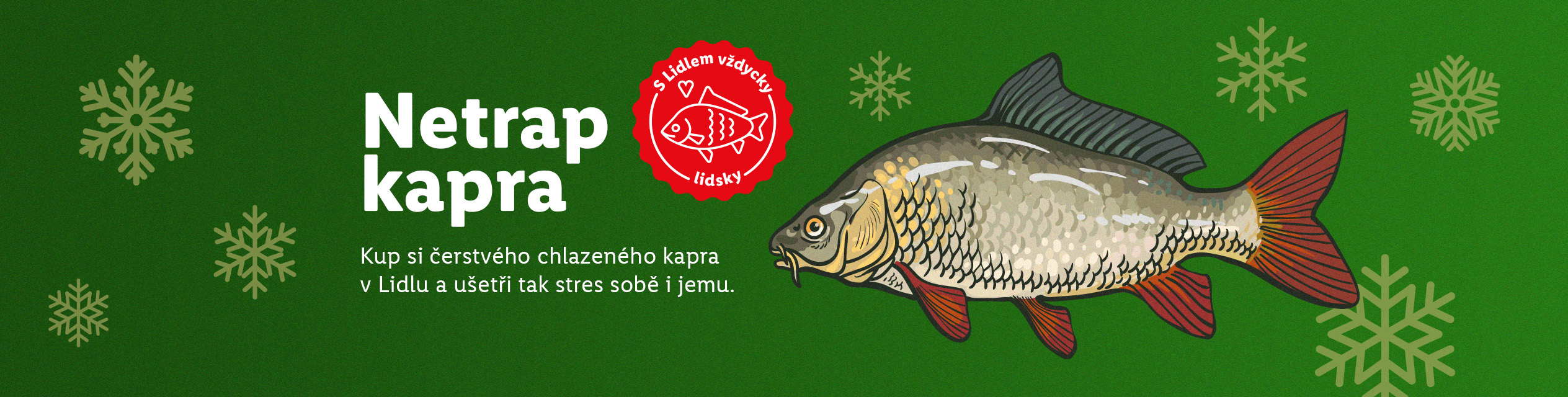 Ušetřete stres sobě i kaprovi