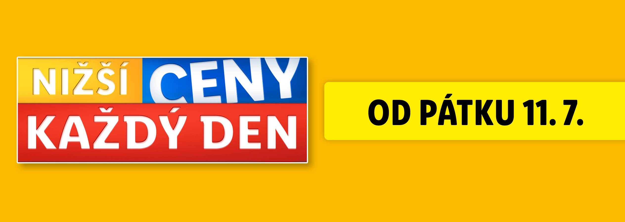 Nižší ceny každý den od pátku 11.7.