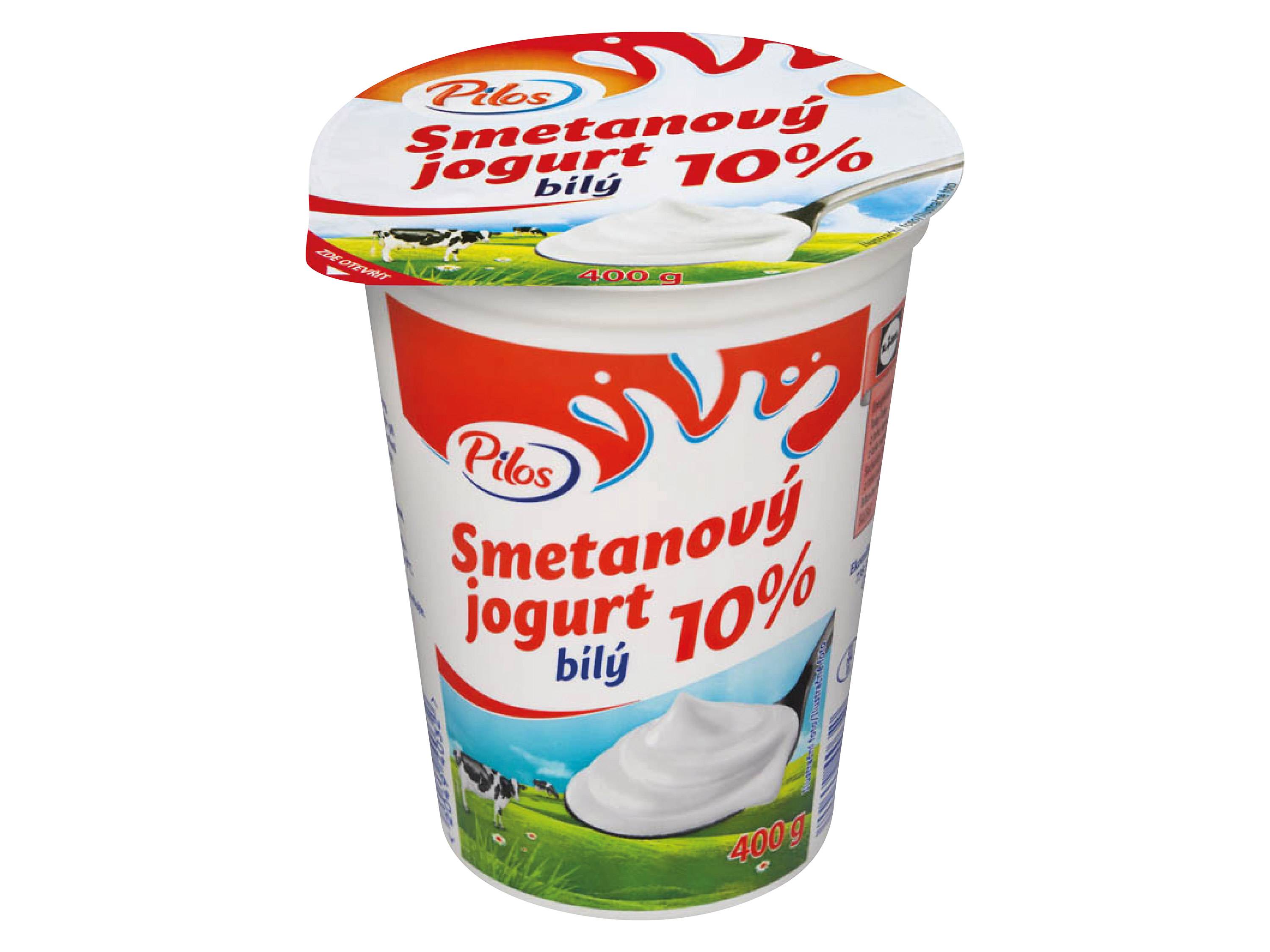 Smetanový jogurt bílý