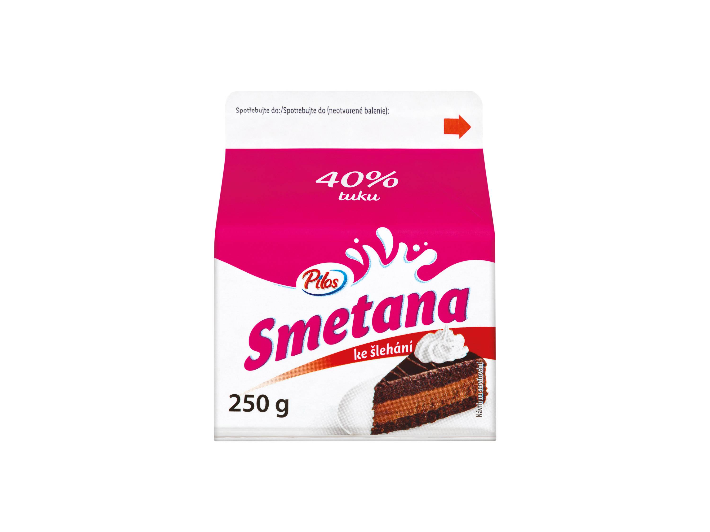 Smetana 40 % tuku 