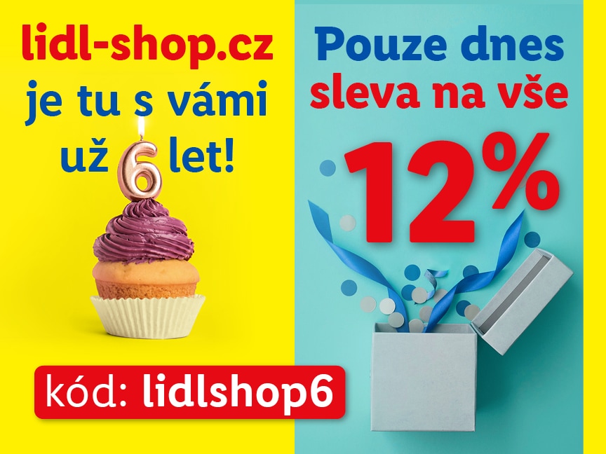 lidl-shop.cz slaví, všichni slaví